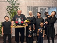 Семья Кыдырбаевых из Кош-Агачского района